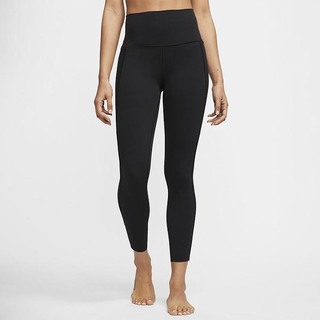 Leggings Nike Yoga Luxe Infinalon Ribbed 7/8 Dama Negrii Gri Inchis | FACR-78501